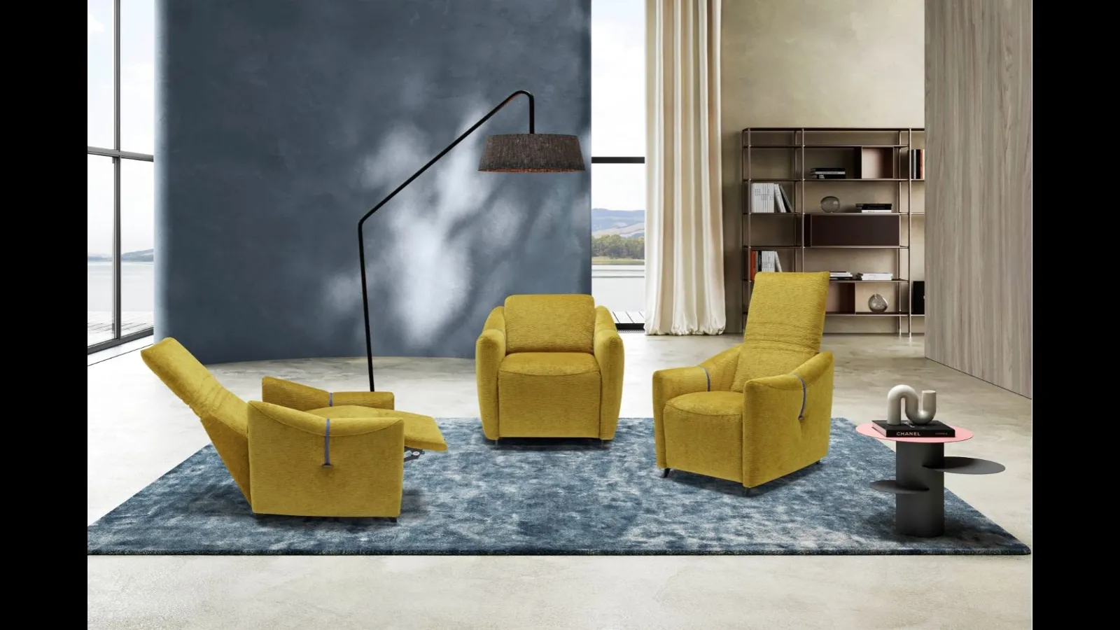 Poltrona relax Moky di Egoitaliano