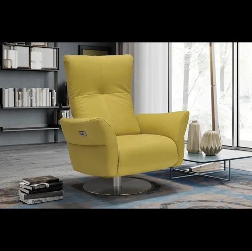 Poltrona relax Ozzy in microfibra di Egoitaliano