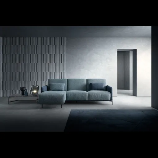 Divano con penisola Blank Minimal di Samoa