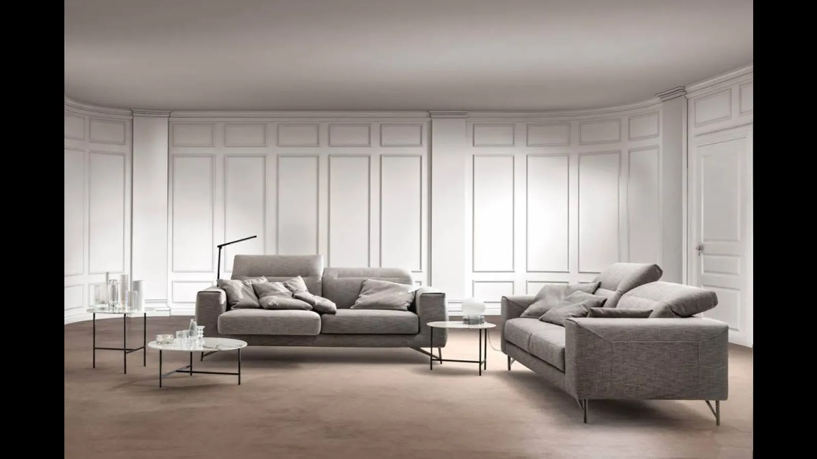Divano lineare Zippy Special di Samoa