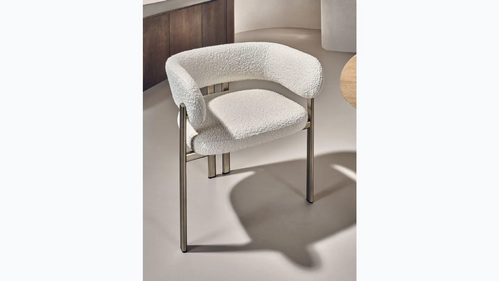 Sedia Bay Metal Armchair di Nature Design