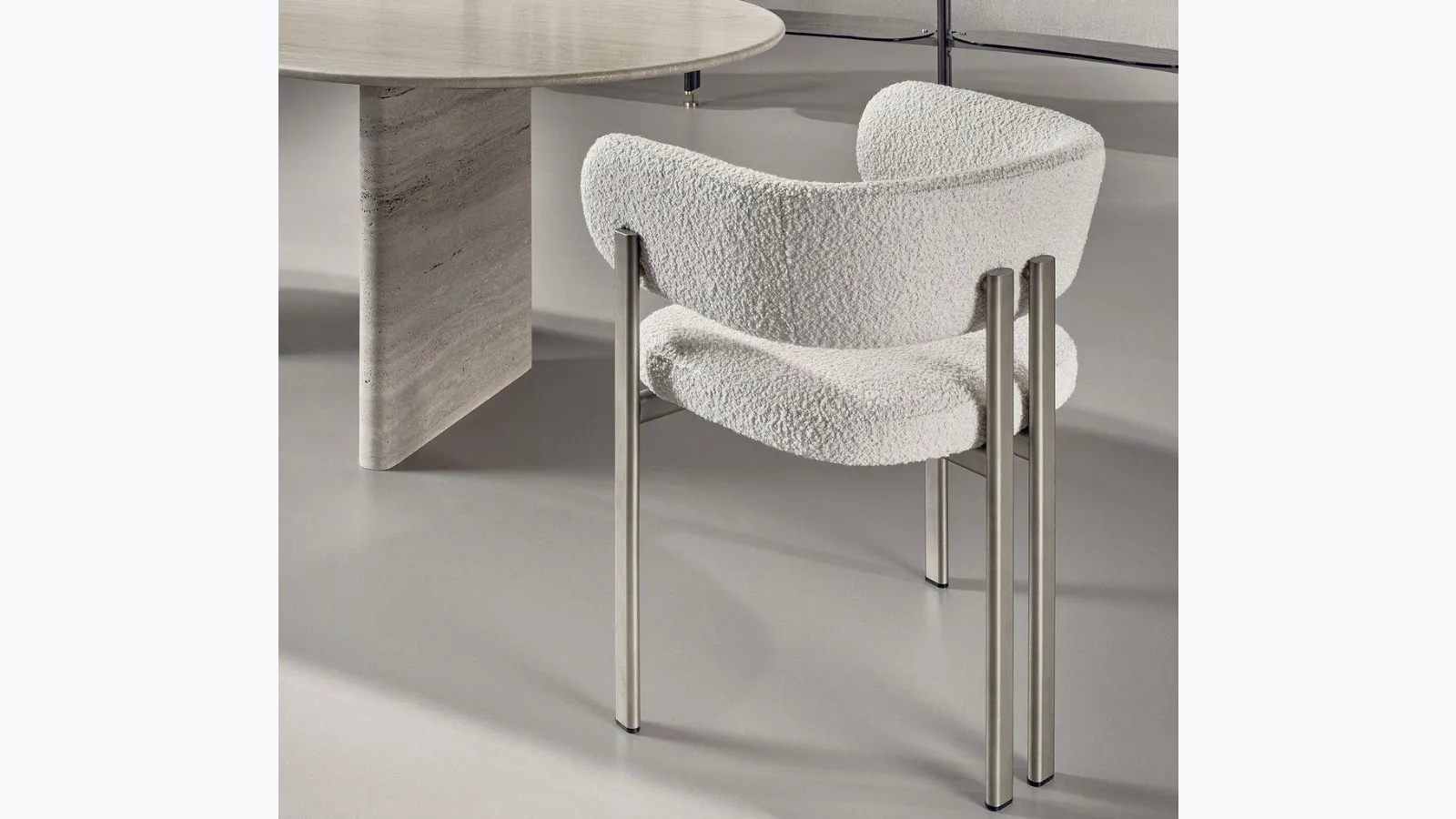 Sedia Bay Metal Armchair di Nature Design