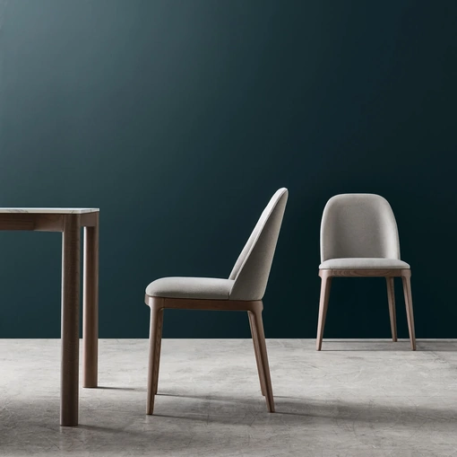 Sedia in tessuto imbottito Karol di Maronese