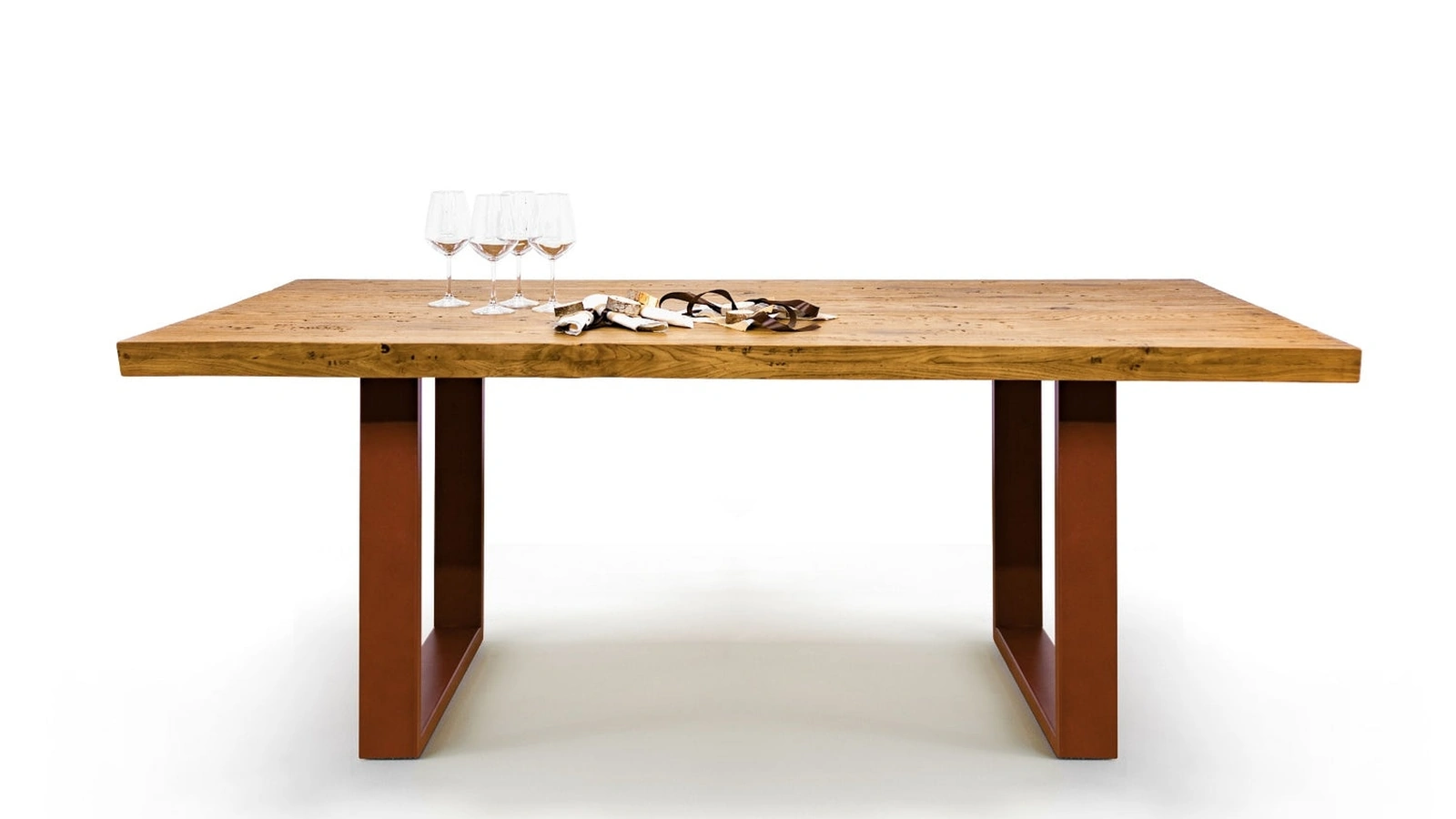 Tavolo 4325 Wide in Rovere massello di Conarte