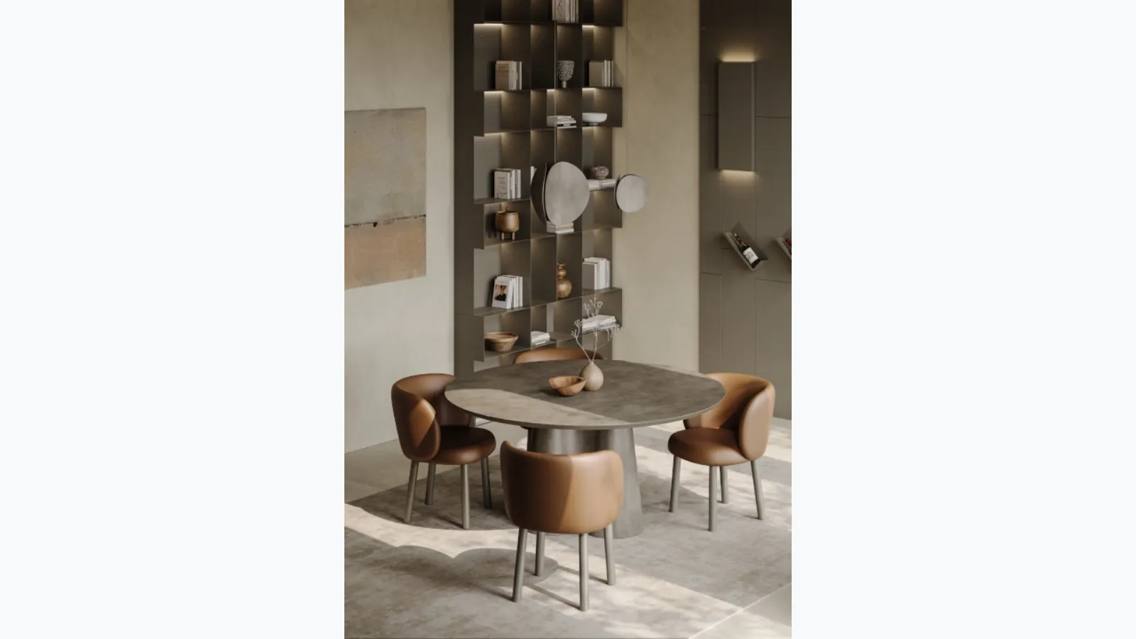 Tavolo Jupe Round di Ronda Design