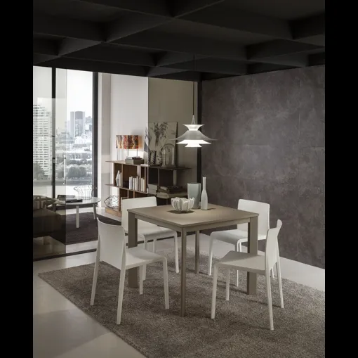 Tavolo allungabile Mario Super Quadrato di La Primavera