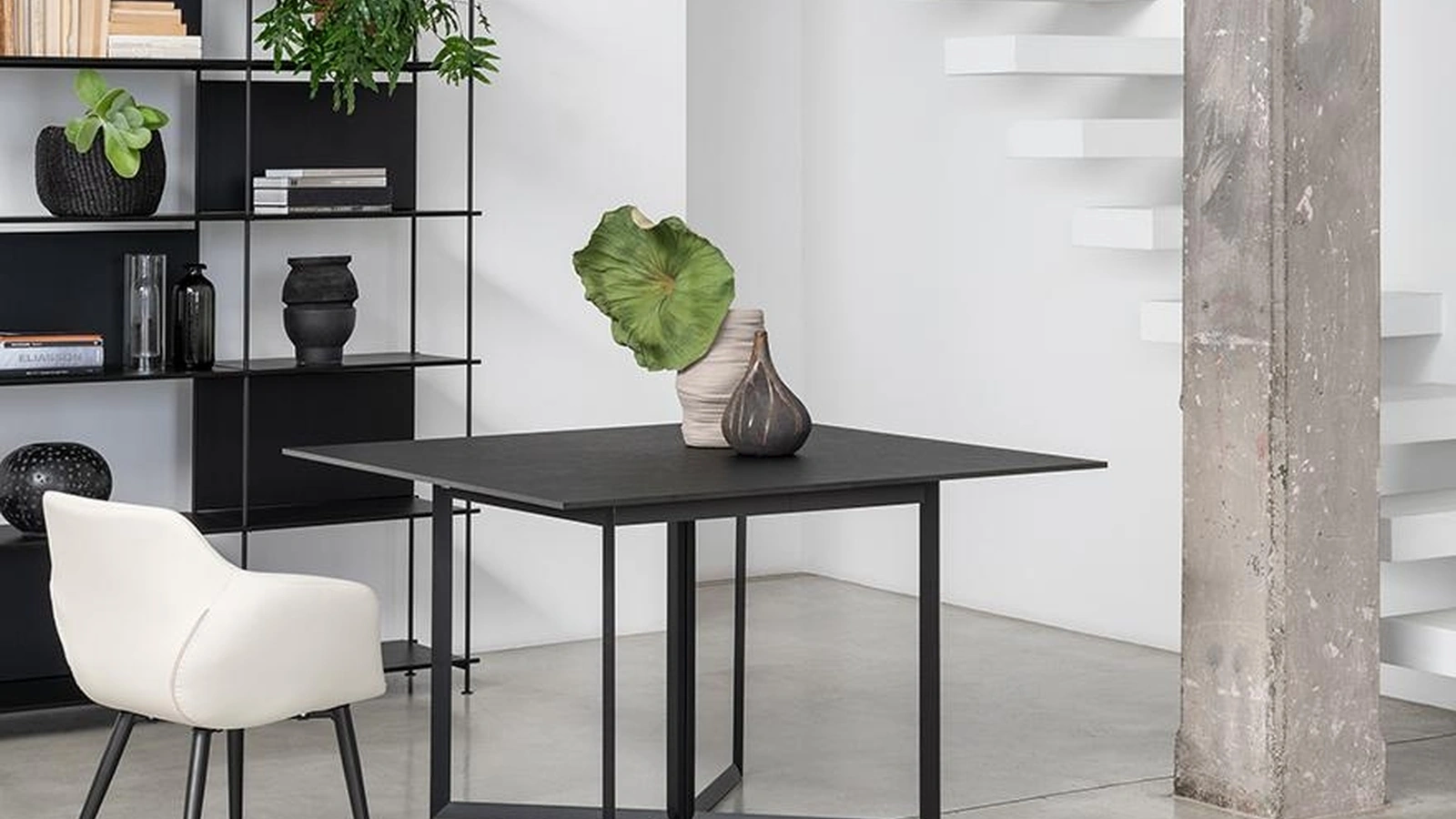 Tavolo quadrato Lupin XL di Pezzani