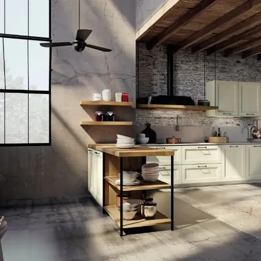 Cucina Moderna con penisola Charme di Fratelli Mirandola
